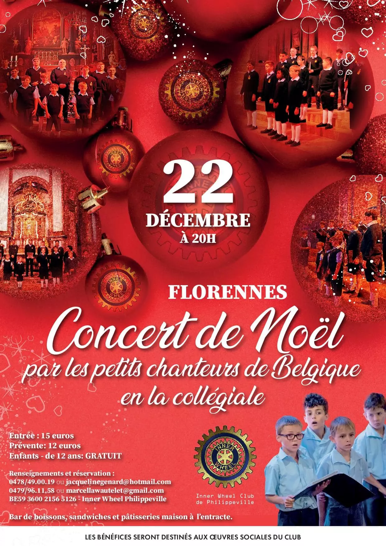 Concert de Noël à Florennes