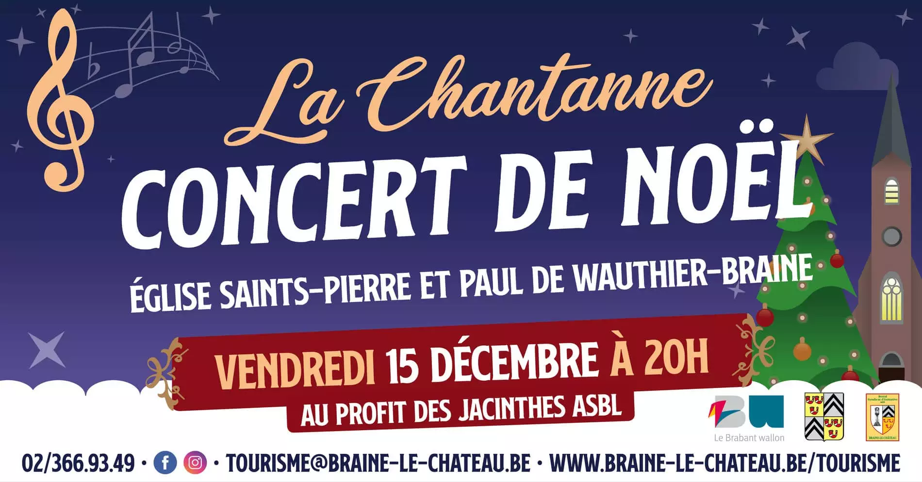 Concert de Noël à Wauthier-Braine