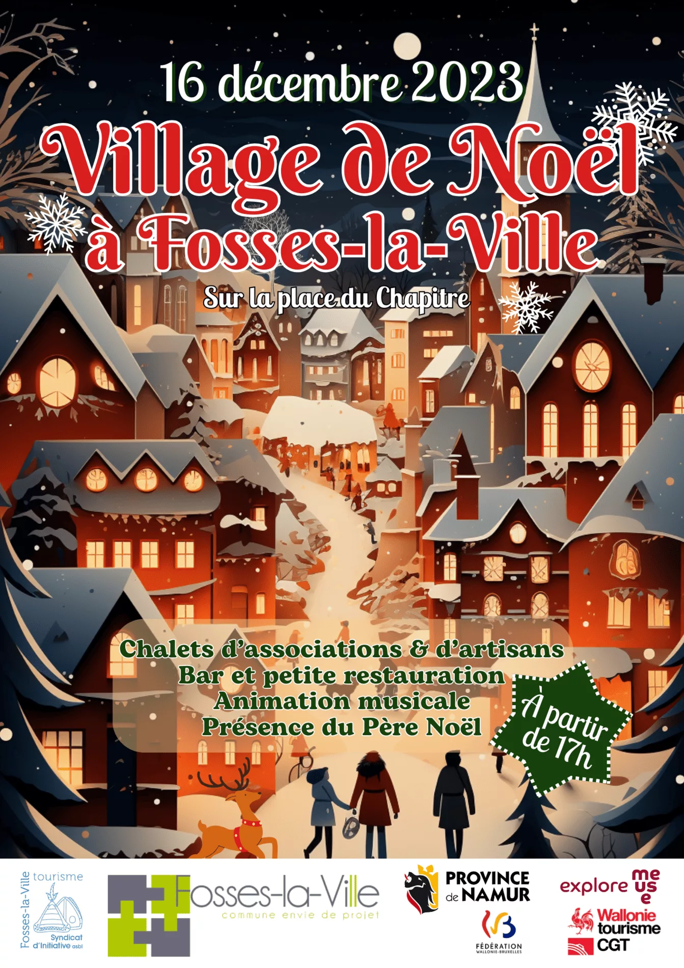 Village de Noël de Fosses-la-Ville