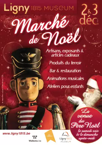 Marché de Noël au Ligny 1815 Museum